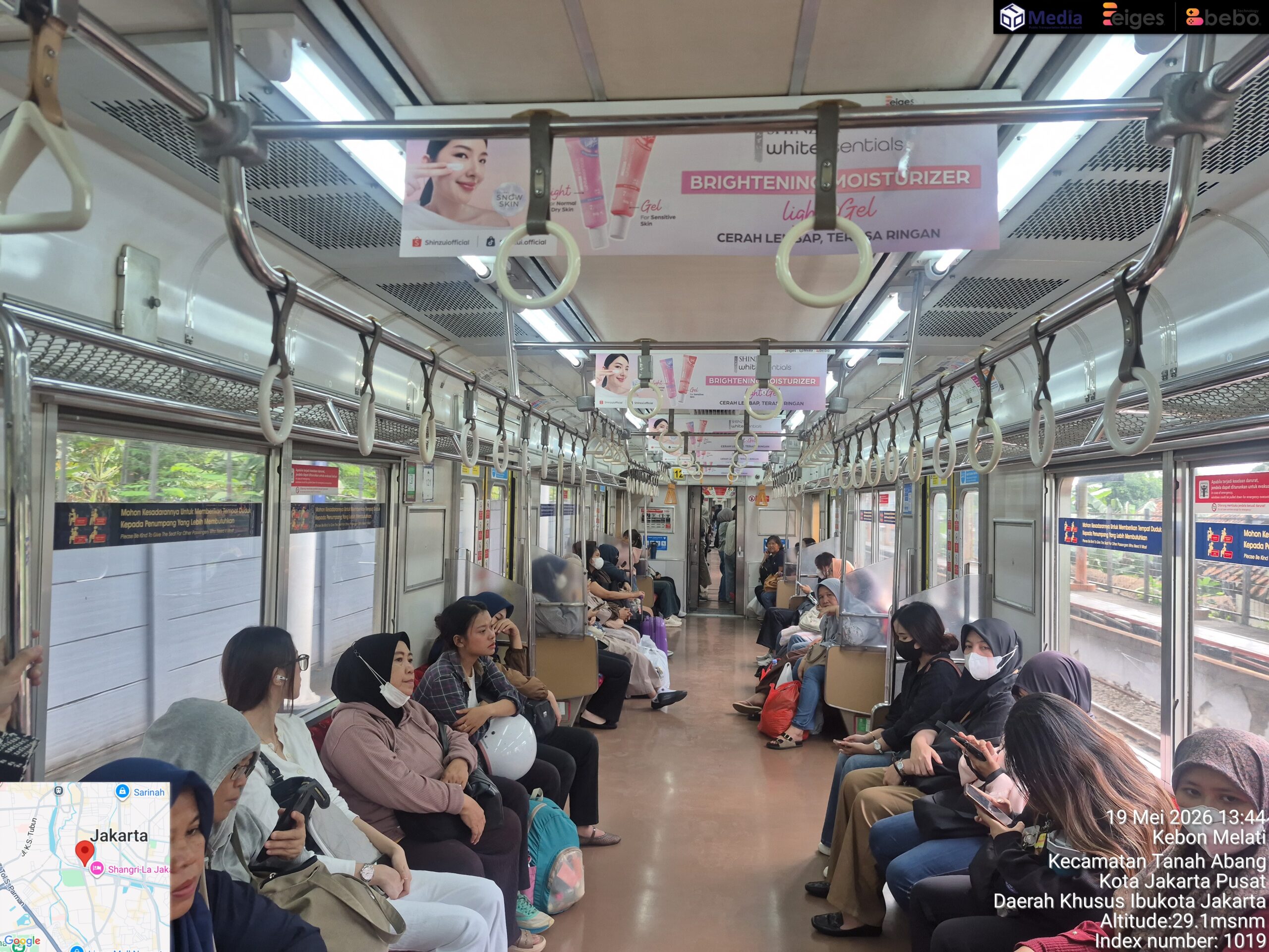 Sign Krl Branding KAI & KRL – Iklan di Kereta Commuter Line | OTOMEDIA