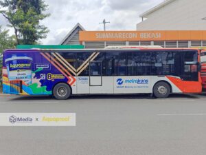 Bus Branding Otomedia x Aquaproof