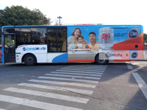 Bus Branding Otomedia x Cleo