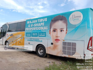 Bus Branding Otomedia x Derma Express
