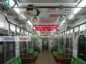 Kereta Branding Otomedia x Vidio