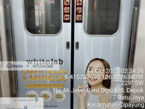 Kereta Branding Otomedia x Whitelab