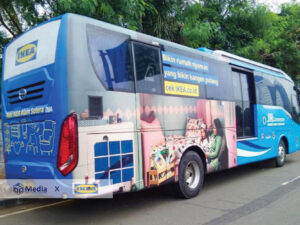 Bus Branding Otomedia x Ikea