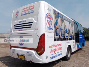 Bus Branding Otomedia x Netsle