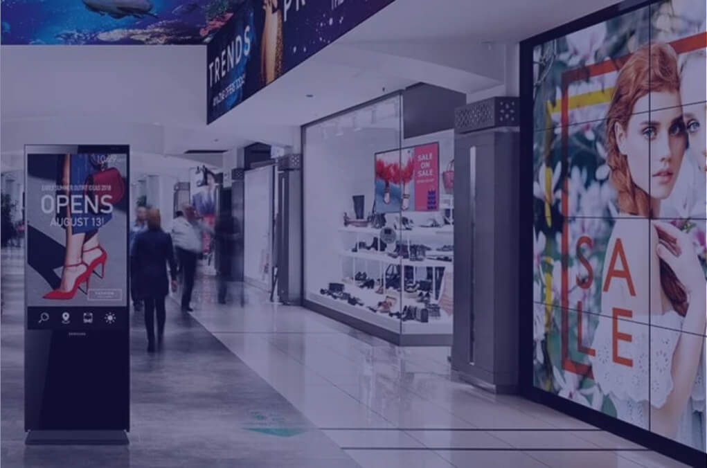 TV Digital Signage Mall