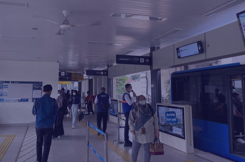 TV Digital Signage Halte