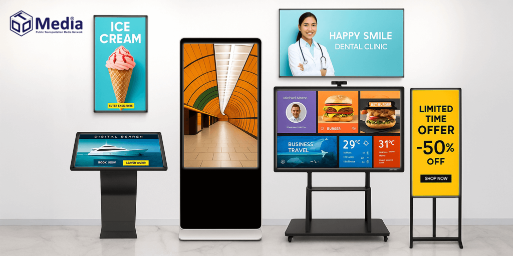 Jenis jenis digital signage