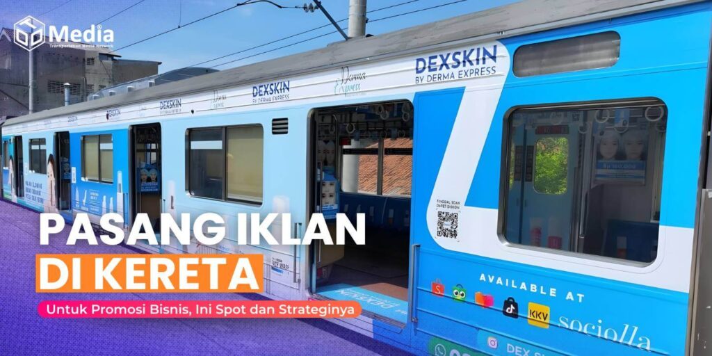 pasang iklan di kereta