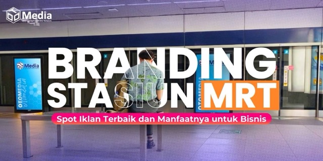 iklan di stasun mrt