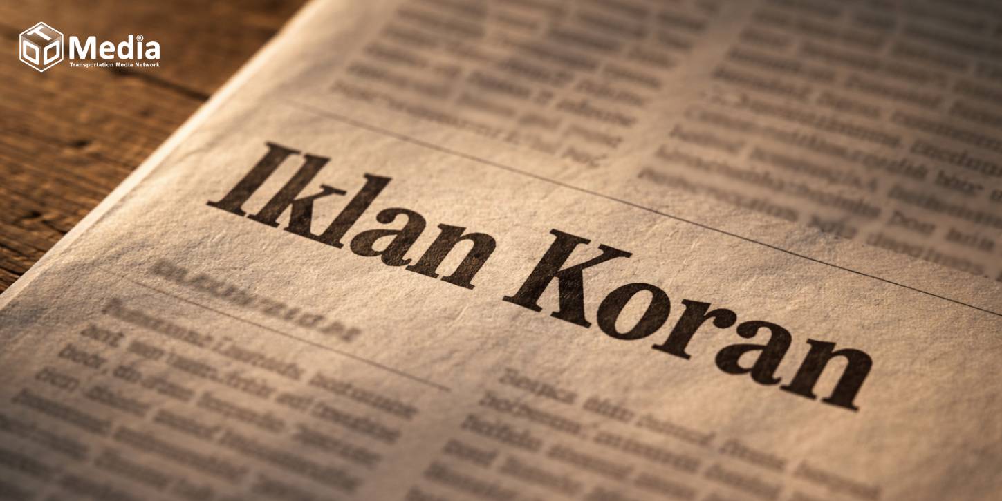 iklan koran adalah