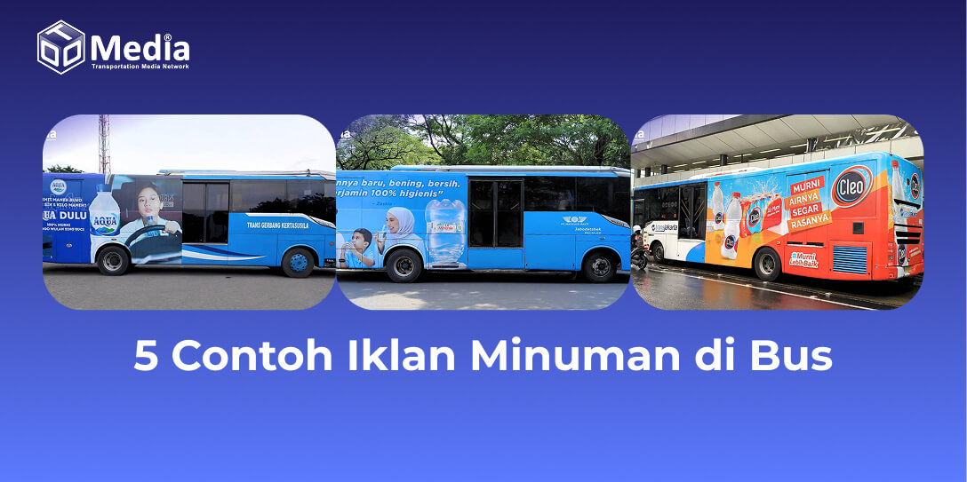 iklan minuman di bus