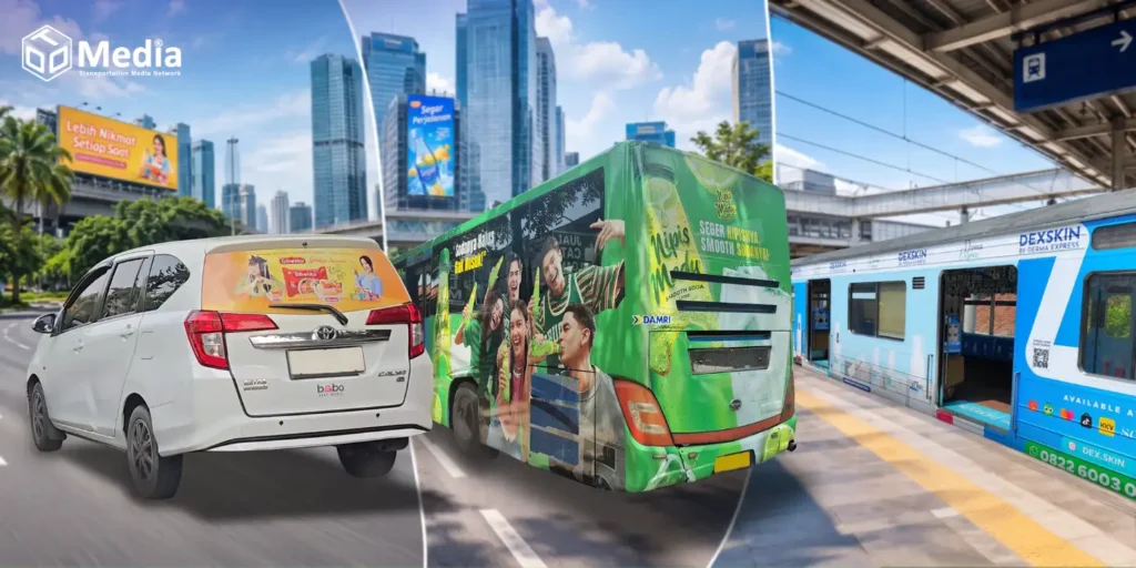 Car Branding VS Iklan Bus VS Iklan KRL